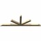 Ekena Millwork Saratoga Rough Sawn Timber Gable Bracket, Douglas Fir, 96"W x 32"H x 4"D x 4"F, 8/12 Pitch GBW096X32X0404SAR00RDF - alternate 4